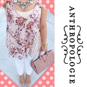 Garden Pop Anthropologie Vanessa Virginia Top